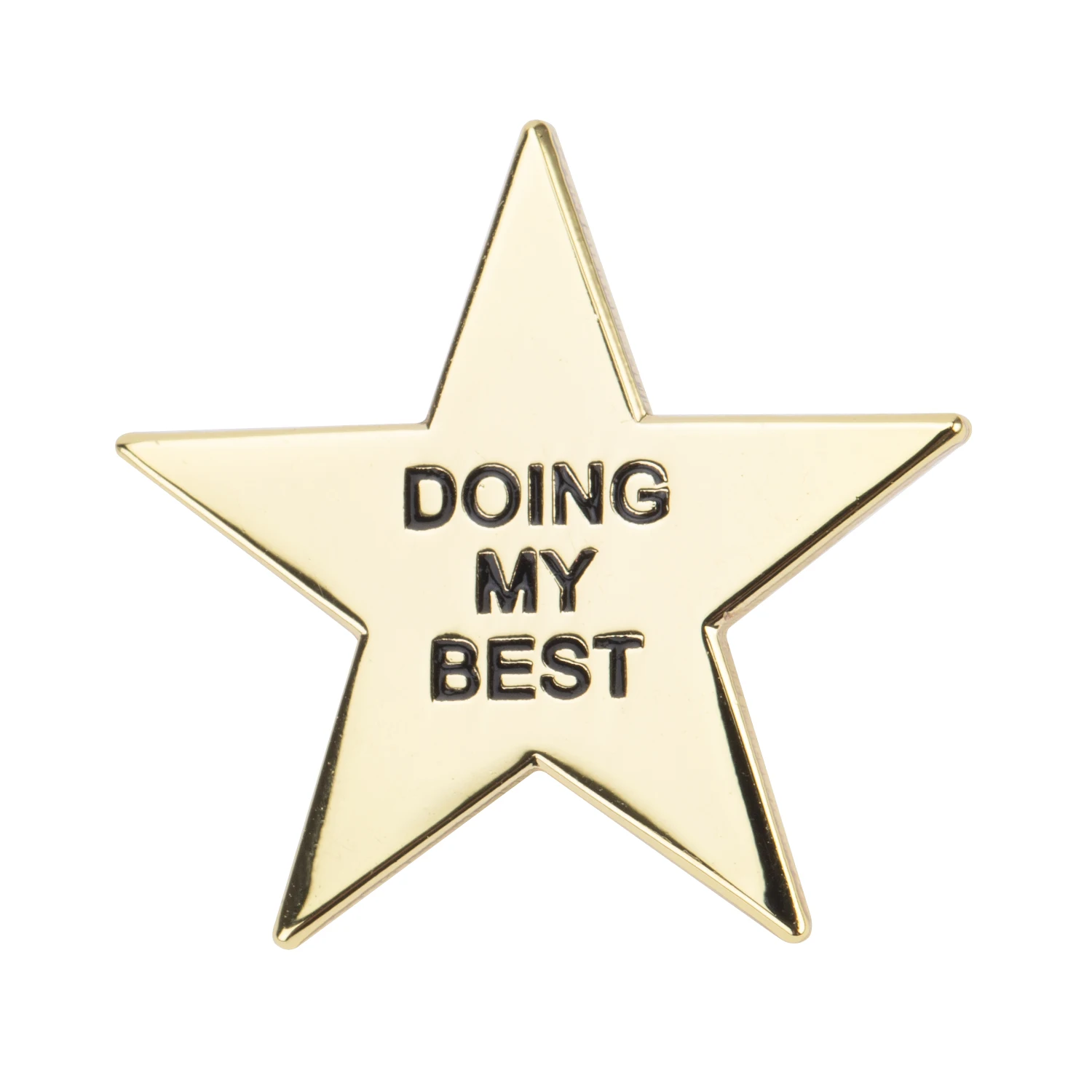 

Doing My Best Star Pin Brooch Lapel Pins Badges Brooch Badge on Backpack