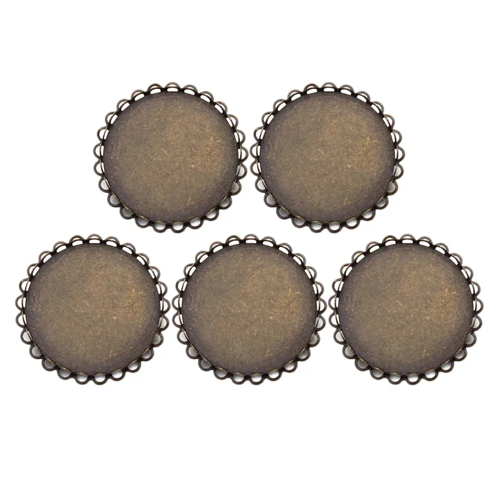 

5pcs Brooch Bottom Trays Stainless Steel Durable Easy Clip DIY Accessories Women Gifts Lapel Pin Base Breastpin Support Pins