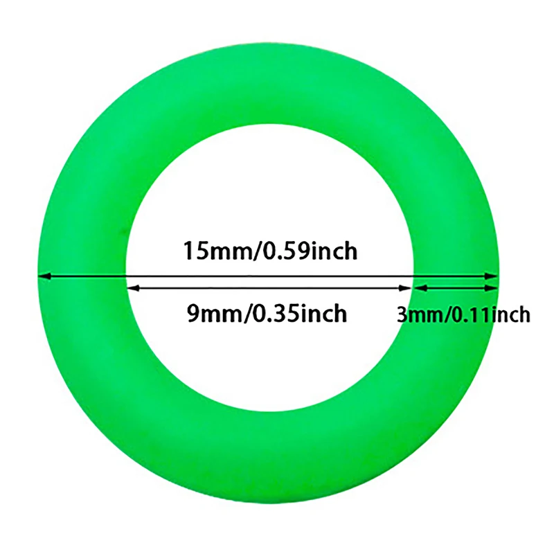 Outdoor Multifuncional Fluorescente Chão Prego, Círculo Luminoso, Silicone Anel, Barraca de Camping, Céu Cortina, 10pcs