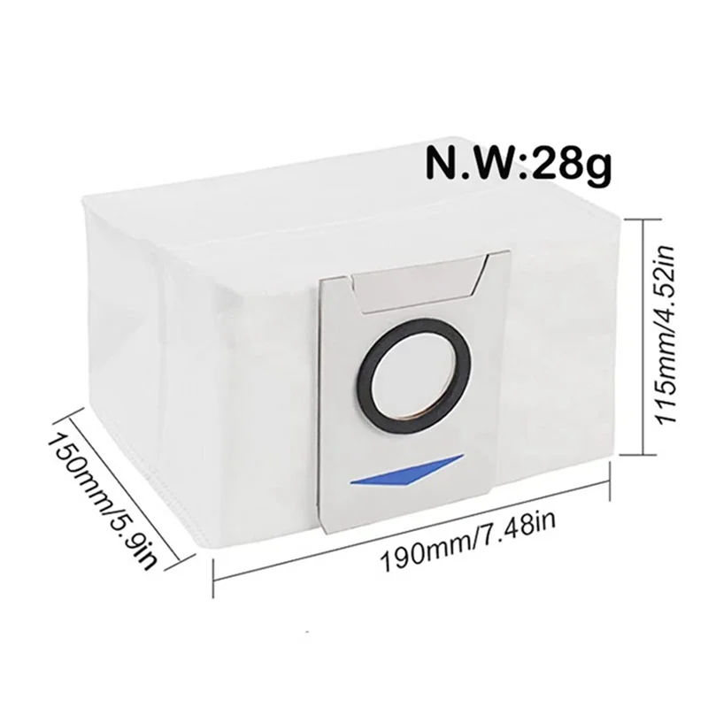 A01M-أكياس الغبار ل ECOVACS DEEBOT X1 OMNI T10 توربو اكسسوارات جهاز آلي لتنظيف الأتربة المتاح بن استبدال أجزاء