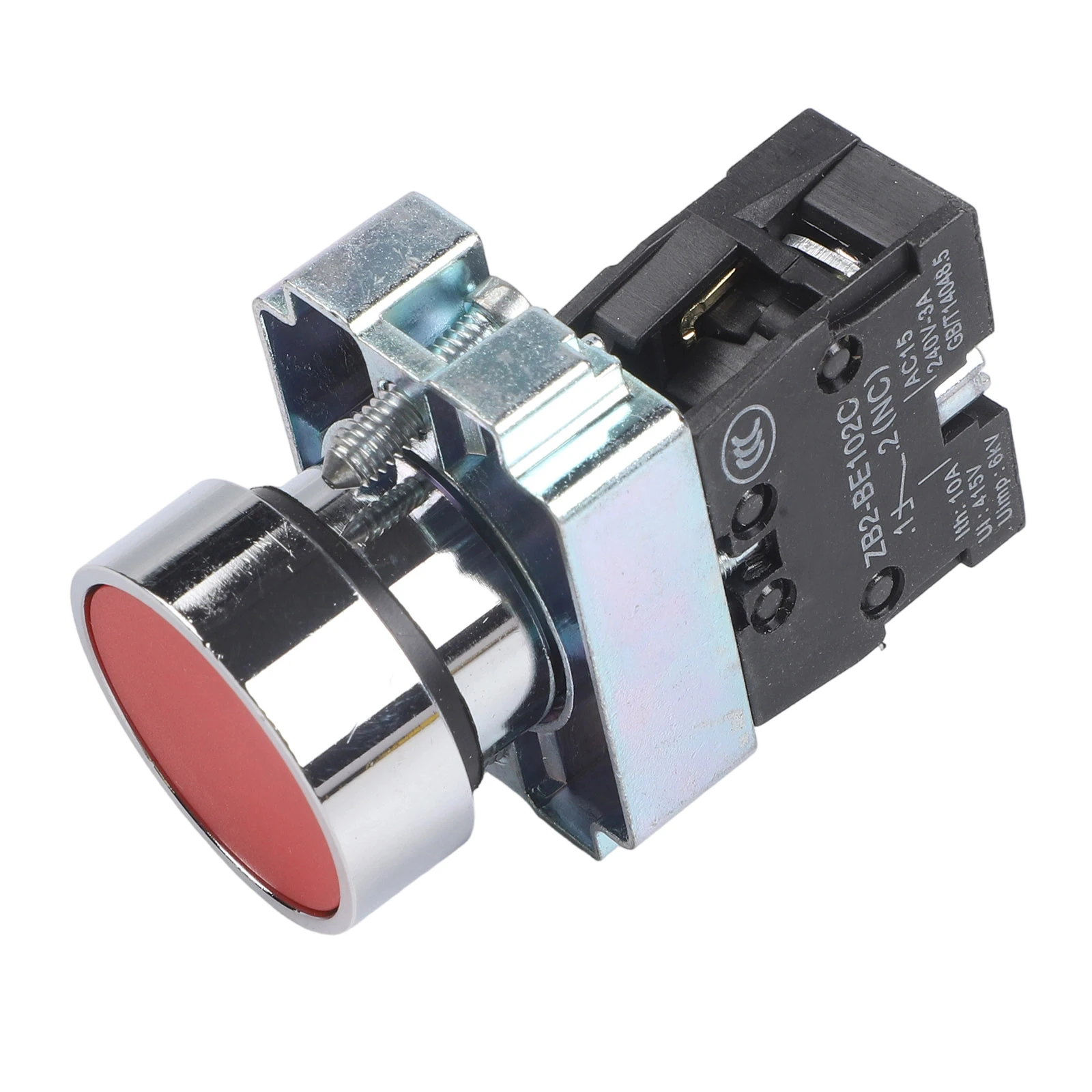 Momentary Button Momentary Push Button Switch Set 22mm Waterproof IP65 Rated Red Green 10A SPDT for Outdoor Panels