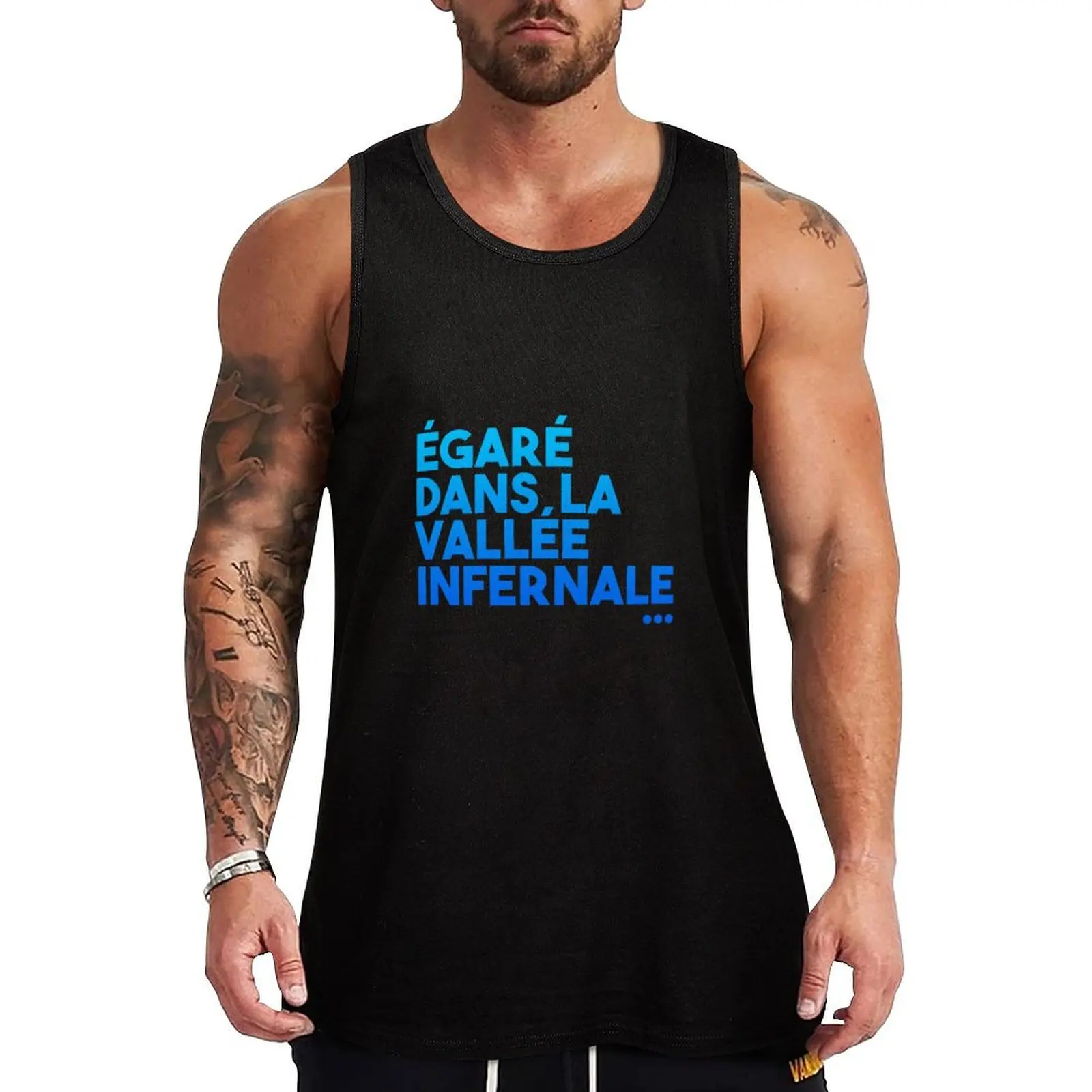 

Lost in Hell Valley Tank Top Simple Casual Tank Top Basic Lightweight Undershirt