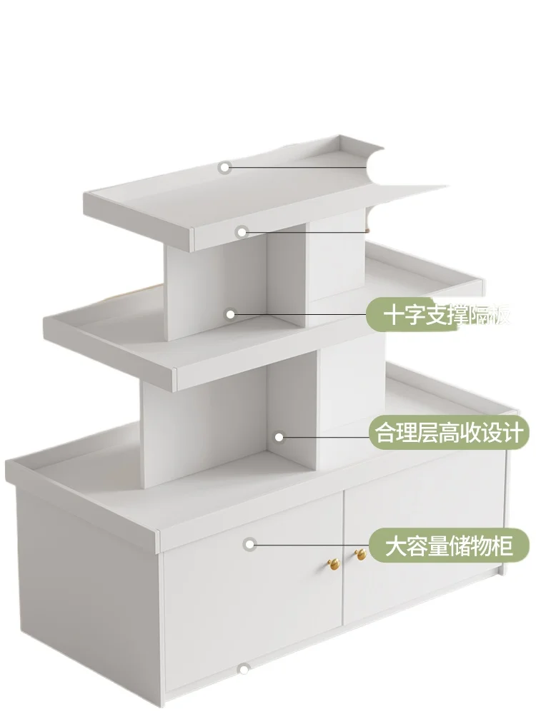 

Cosmetics Nakajima Display Cabinet Products Stacking Water Table Jewelry Display Storage Maternal and Infant Makeup Store Skin C