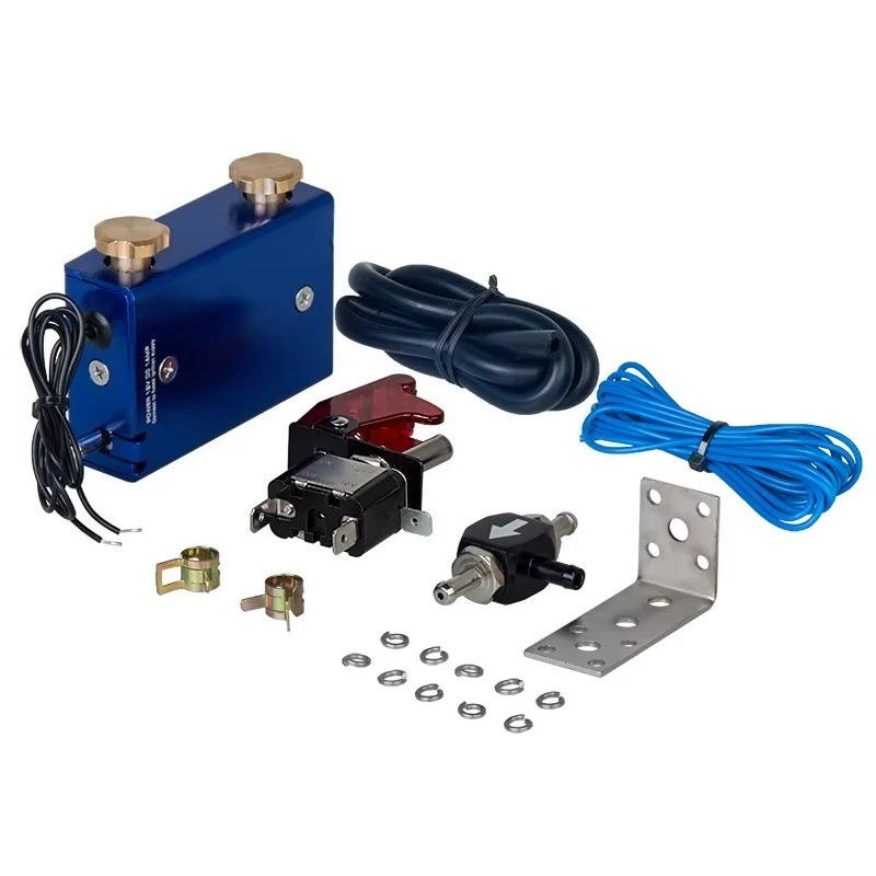 Universal Dual Stage Electronic Turbo Boost Controller PSI Turbocharger with Switch Vehicle 30-90psi