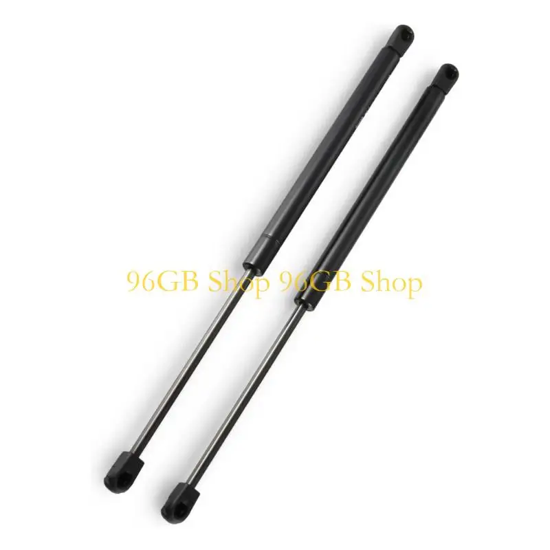 96GB Black Gas Lift Support Pair with Fittings Attached at Both Ends 24463829