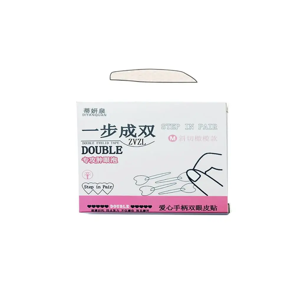 1set Falten Augenlid Aufkleber Make-Up Werkzeug heben augen streifen Falten Augenlid Paste Klar Beige Streifen heben augenlider schatten aufkleber