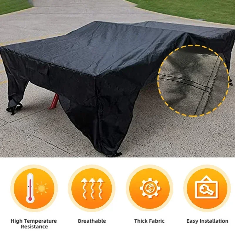 190T/210D Ping Pong Table Cover Outdoor Indoor Waterproof Table Tennis Cover Storage Protect Dustproof Protector Furniture Case
