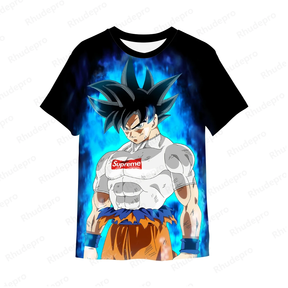 

Dragon Ball Summer New 2025 Hot Sale Goku 3D Printed Men Short Sleeve T-shirt Children Streetwear Leisure Sports Tops Oversized