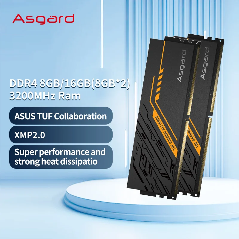 asgard memoria ram ddr4 co brand pc desktop 8gb x 16x2 3200mhz 135v 8gb x desktop 01