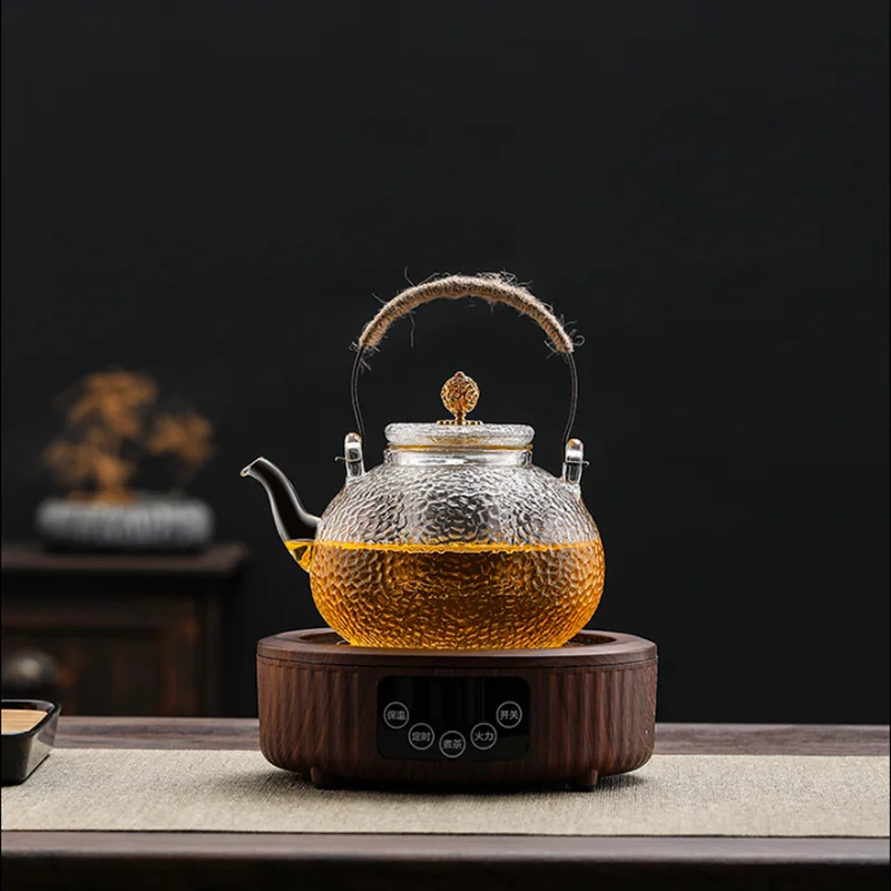 Electric Ceramic Stove Tea Stove Mini Small Glass Pot Tea Cooker Water-Boiling Stove Mini Tea Stove Household