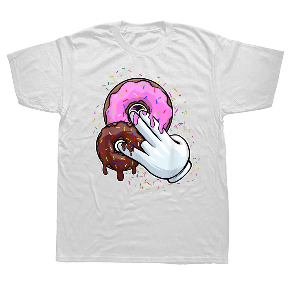 Graphic Cotton Short Sleeve Birthday Gift T-shirt Funny 2 In The Pink 1 In the Stink I Donut Sex instruction Humor Jokes T Shirt