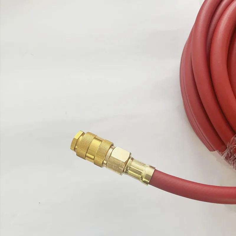 12M Rubber Hose With EU European Type Quick Coupler Male and Female Pneumatic Hose Tube Air Compressor Tool Quick Connector