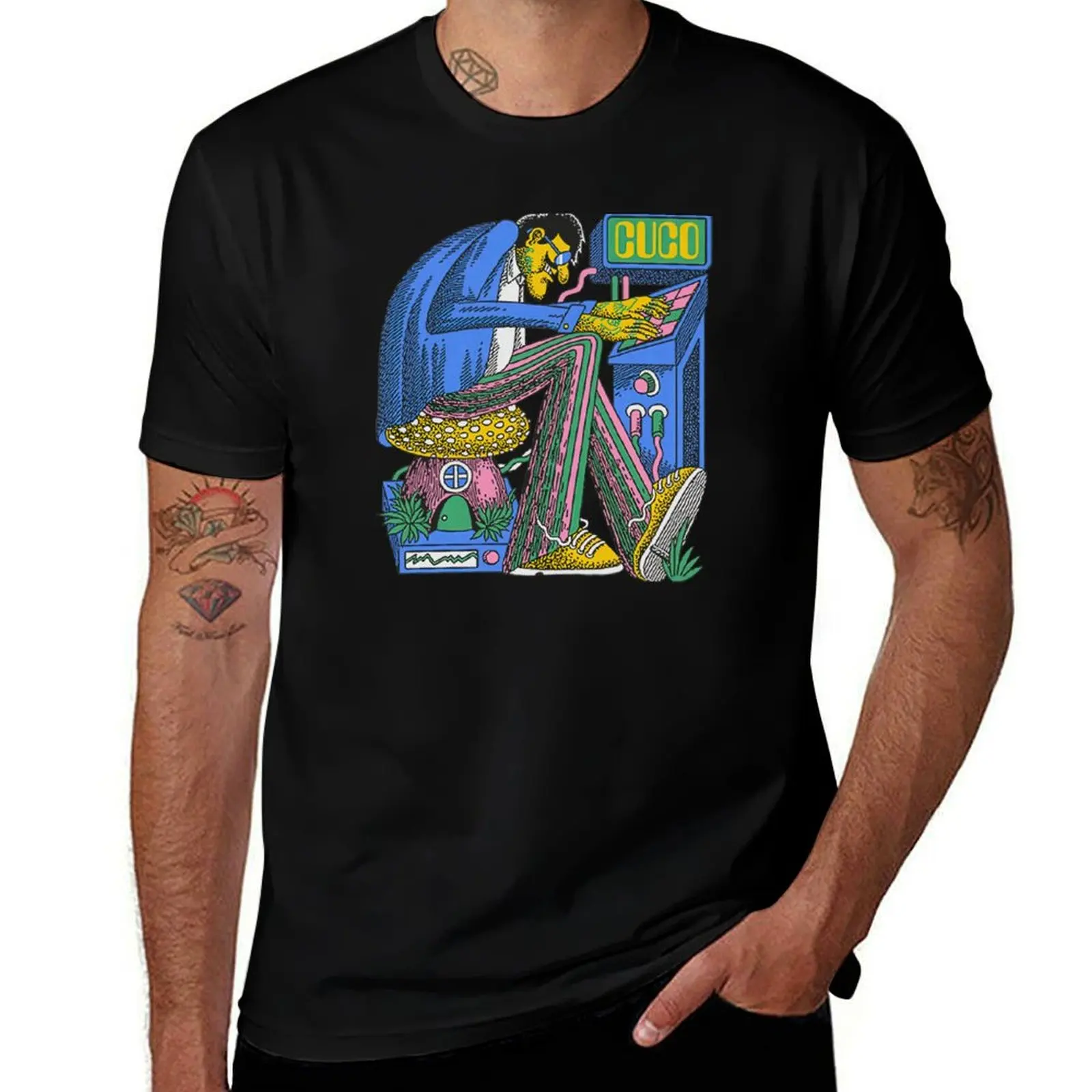 

Cuco Merch T-Shirt tees clothes sublime t shirts for men cotton