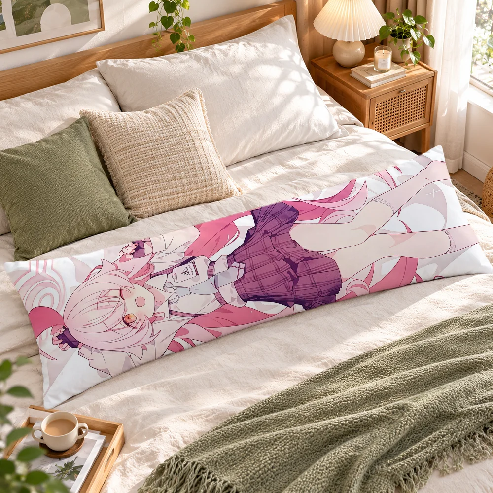 Dakimakura Anime B-blue A-archive Cushion Cover Rectangle Pillow Cover Home Sofa Living Room 51x137cm Dakimakura Long Pillowcase
