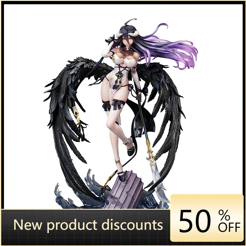 OVERLORD F:NEX  albedo Cheongsam version 100% Original genuine PVC Action Figure Anime Figure Model Toys Collection Doll Gift