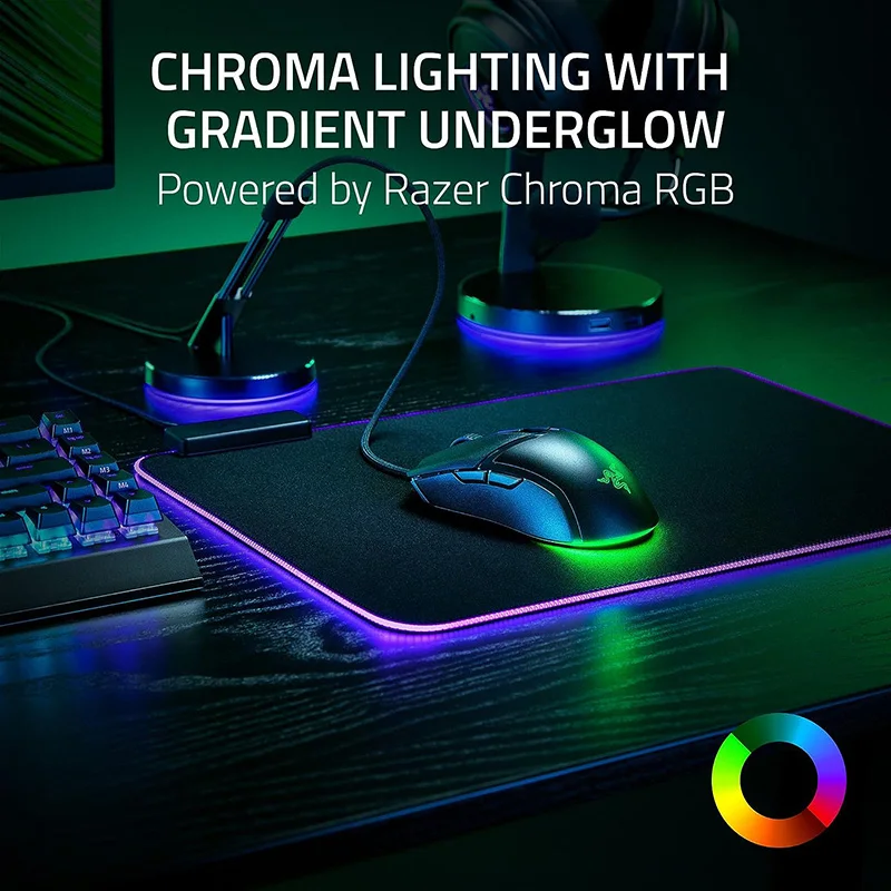 Razer Cobra Wired Gaming Mouse - 58g Lightweight Design - Optical Mouse Switches Gen-3 -Chroma Lighting with Gradient Underglow