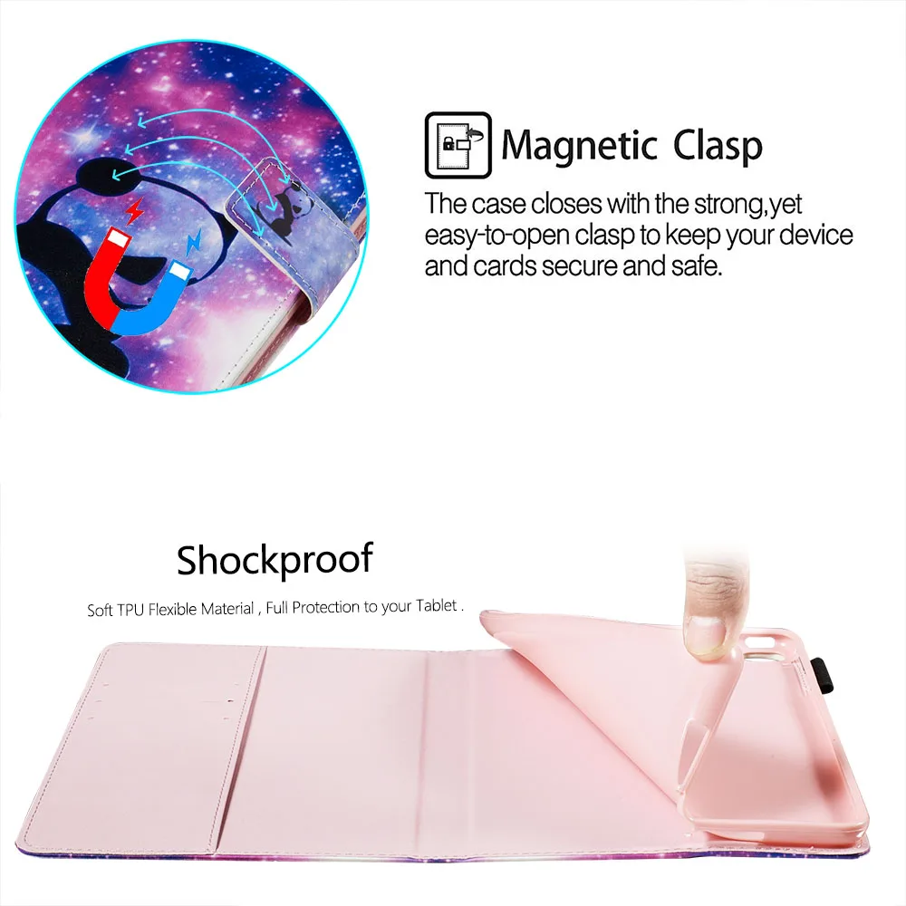 Flip Case For Huawei Mediapad M5 8.4 Smart PU Leather Case Cover For Huawei  Mediapad M5 8.4 SHT-AL09 SHT-W09 Tablet