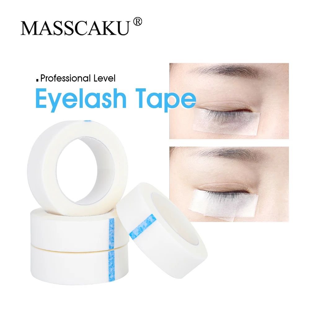 MASSCAKU Non-woven Cloth Eyelashes Adhesive Tape 100% Handmade for Lash Extension Stickers Eye Patches Tape Supplies