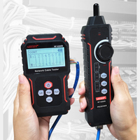 NF-8209S POE Wire Checker LCD Display Measure Length LAN Cable Cat5 Cat6 LAN Test Network Tool Scan Cable Wiremap Tester