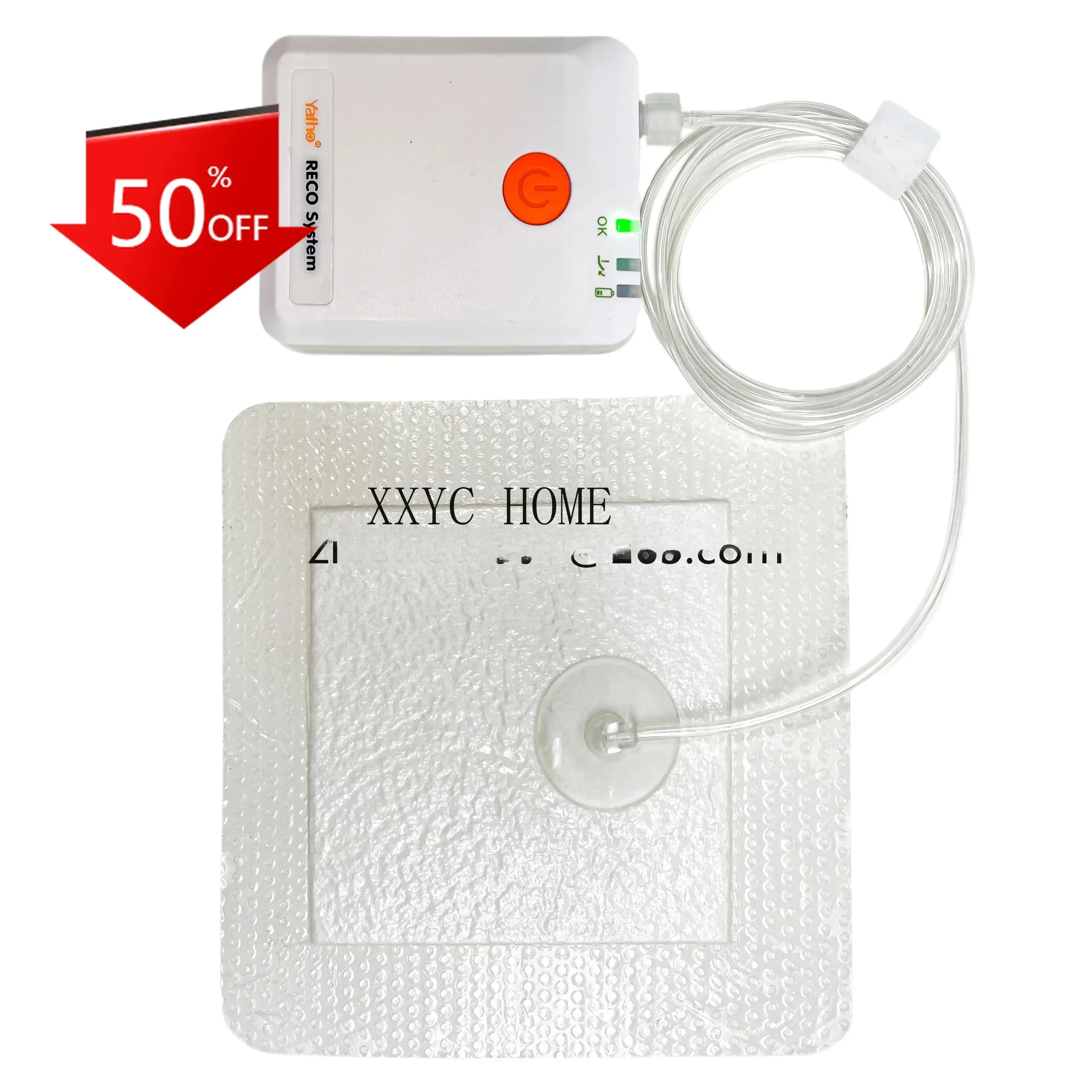 Negative pressure wound therapy system VAC NPWT device with disposable kit medical dressing