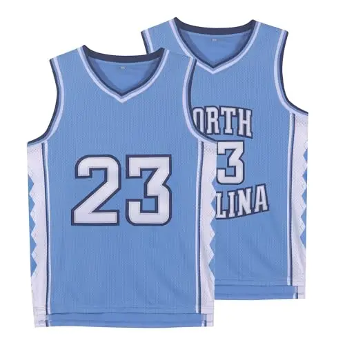 Herren-Trikot North Carolina Classic Neutral # 23. Ärmelloses Basketballshirt