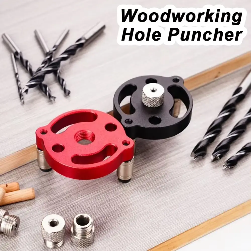3-10mm Self Center Dowel Jig Professional Straight Holes Wood Panel Hole Puncher Easy To Open Holes Convenient