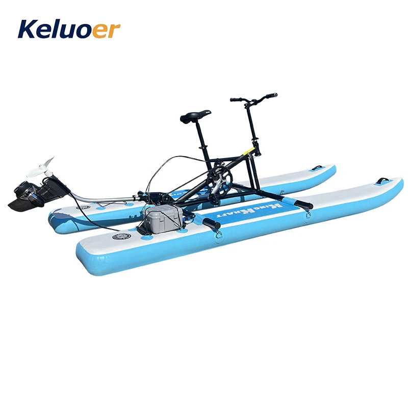 

Electric Water Bicycle Pedal Boat Inflatable Floating Water Bike for Sale Water Bike