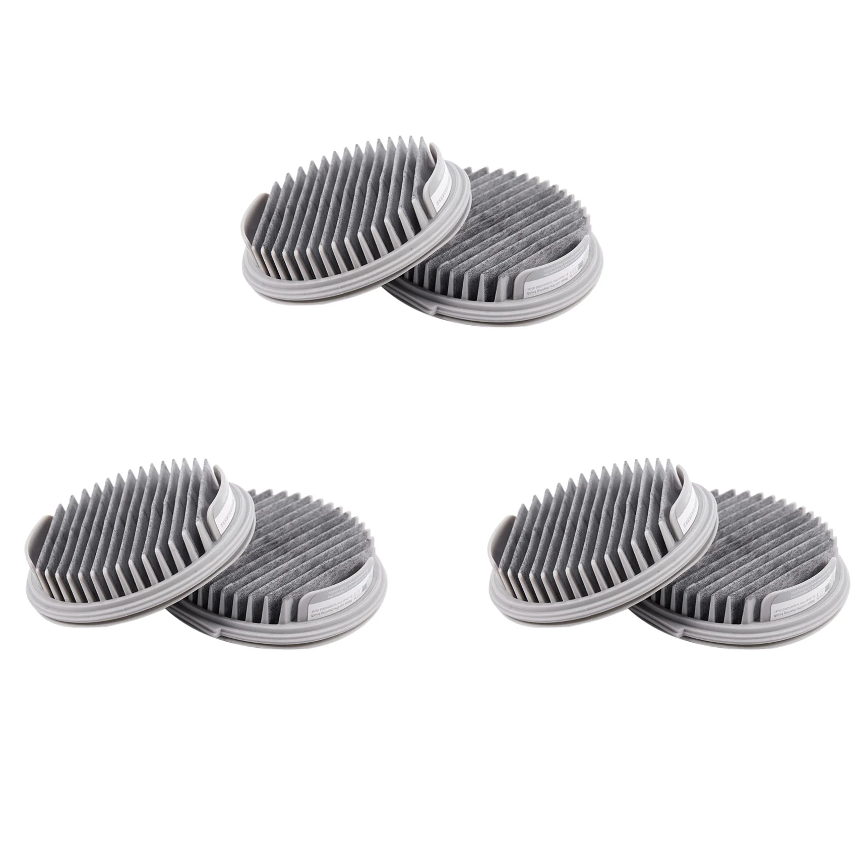AT29-6Pcs Vacuum Cleaner Filters For Roidmi Wireless F8 Smart Handheld Vacuum Cleaner Accessories