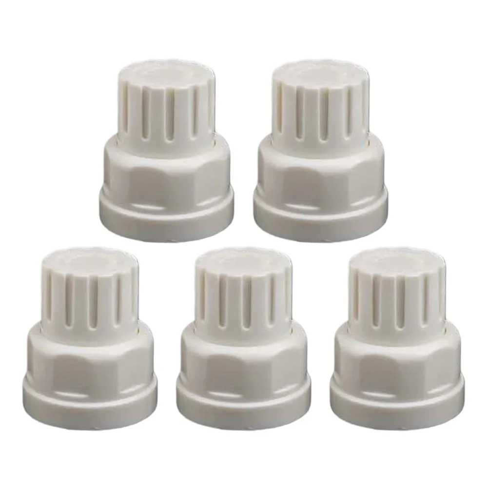 Set 5 Katup Radiator M30x1.5 Kompatibel dengan Saklar Roda Tangan Manifold Pemanas Lantai dan Katup Radiator