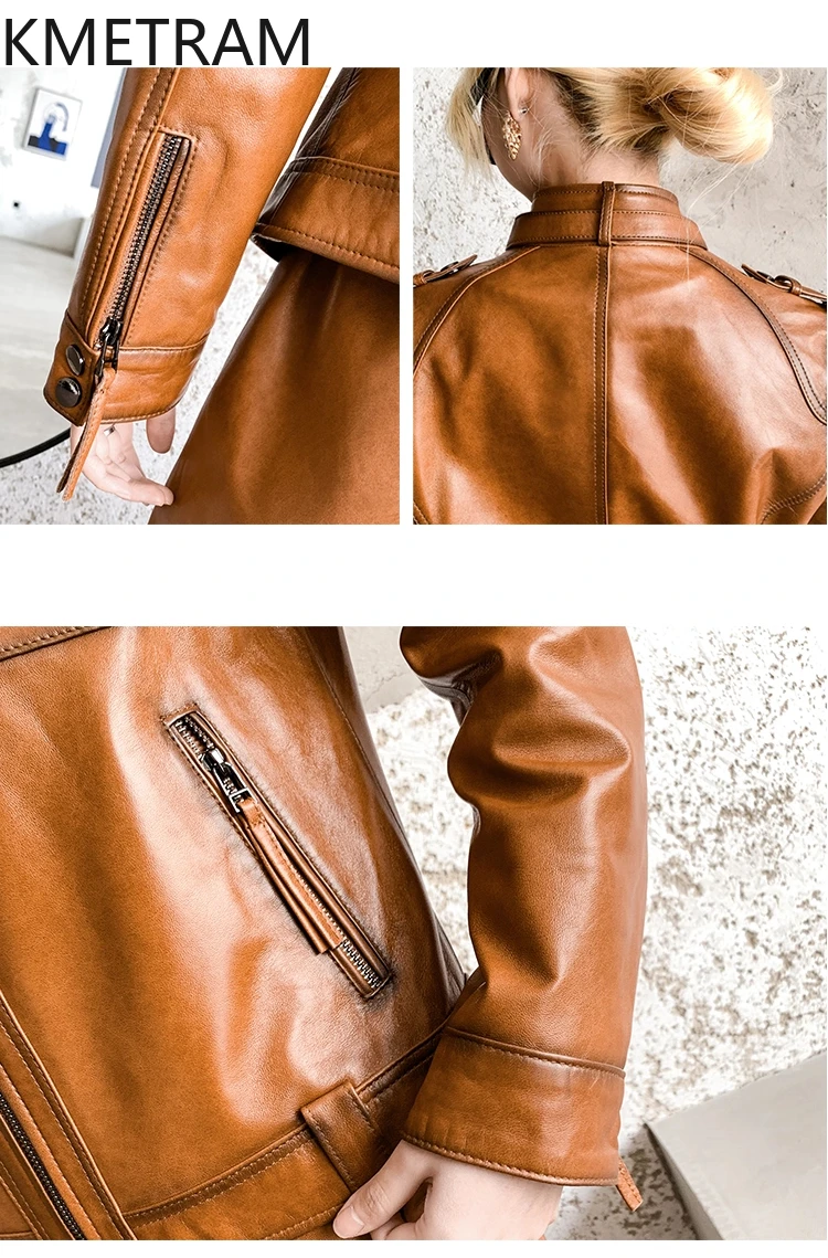 100% Top Layer of Sheepskin Jacket Woman Short Genuine Leather Jackets Women High Quality Outerwears Fall Clothes 2025 дубленка