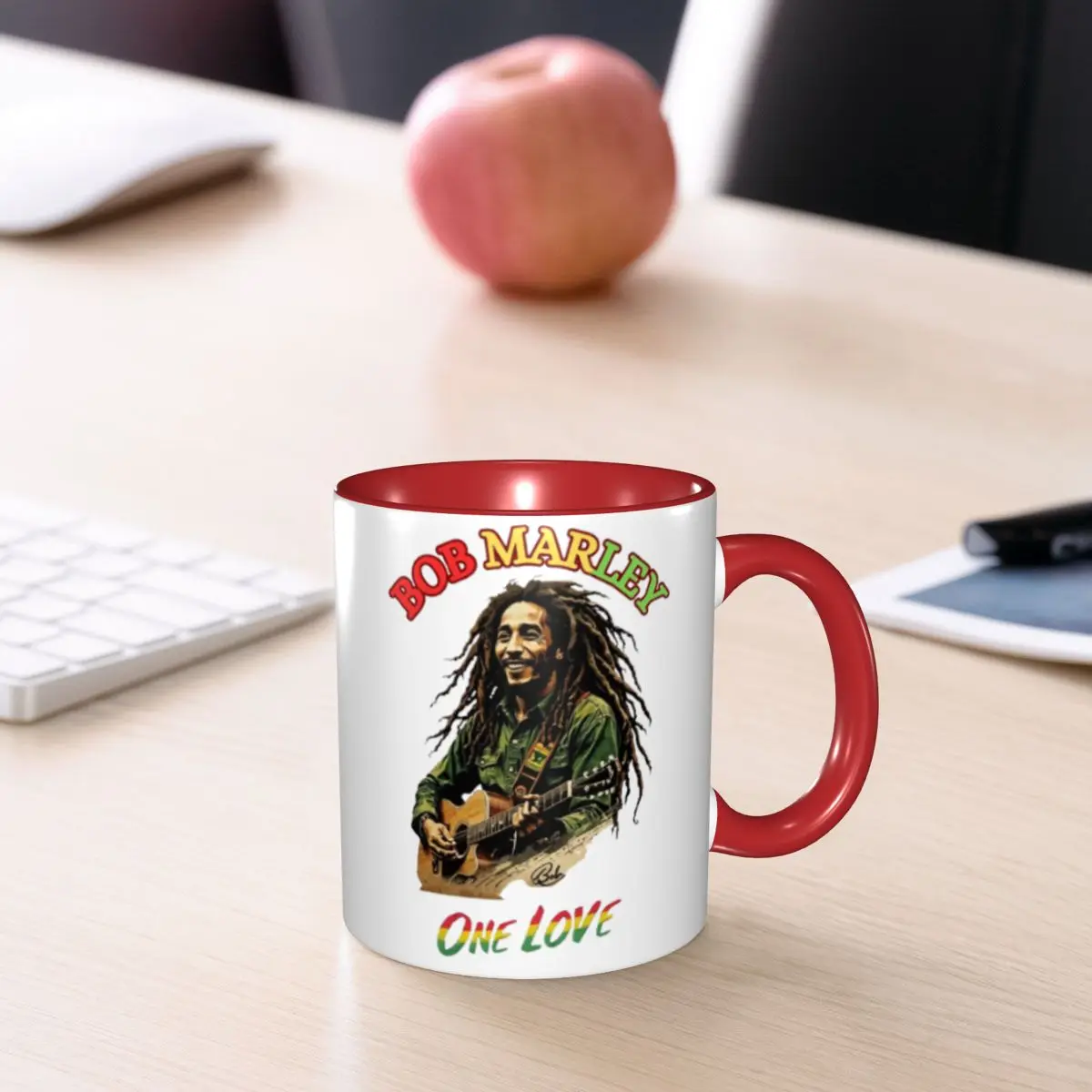 Bob Marley Reggae Mug Funny Ceramic Coffee Cups Tea Mugs Milk Cup Drinkware Gift for Woman Man