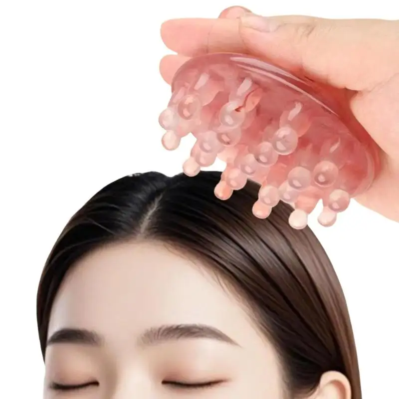 Pink Brown Massage Brushes For Body Meridian Home Beauty Salon