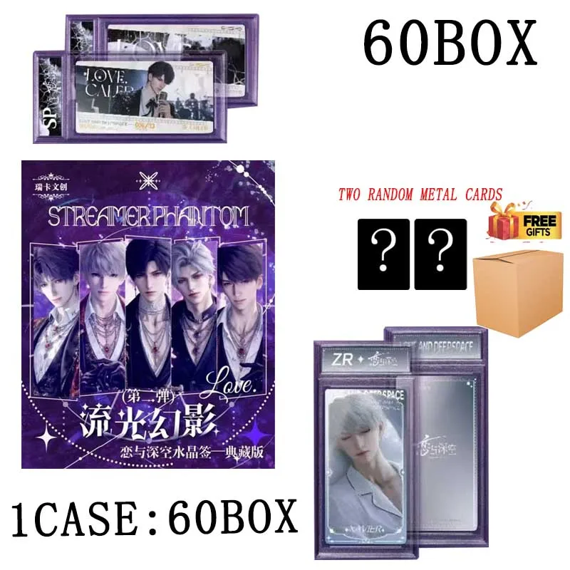 

Оптовая продажа Ruika Wenchuang Love And Deep Space акриловые карточные кирпичи Streaming Illusion Series Wave 2, мужской Бог, детские игрушки, подарок для взрослых