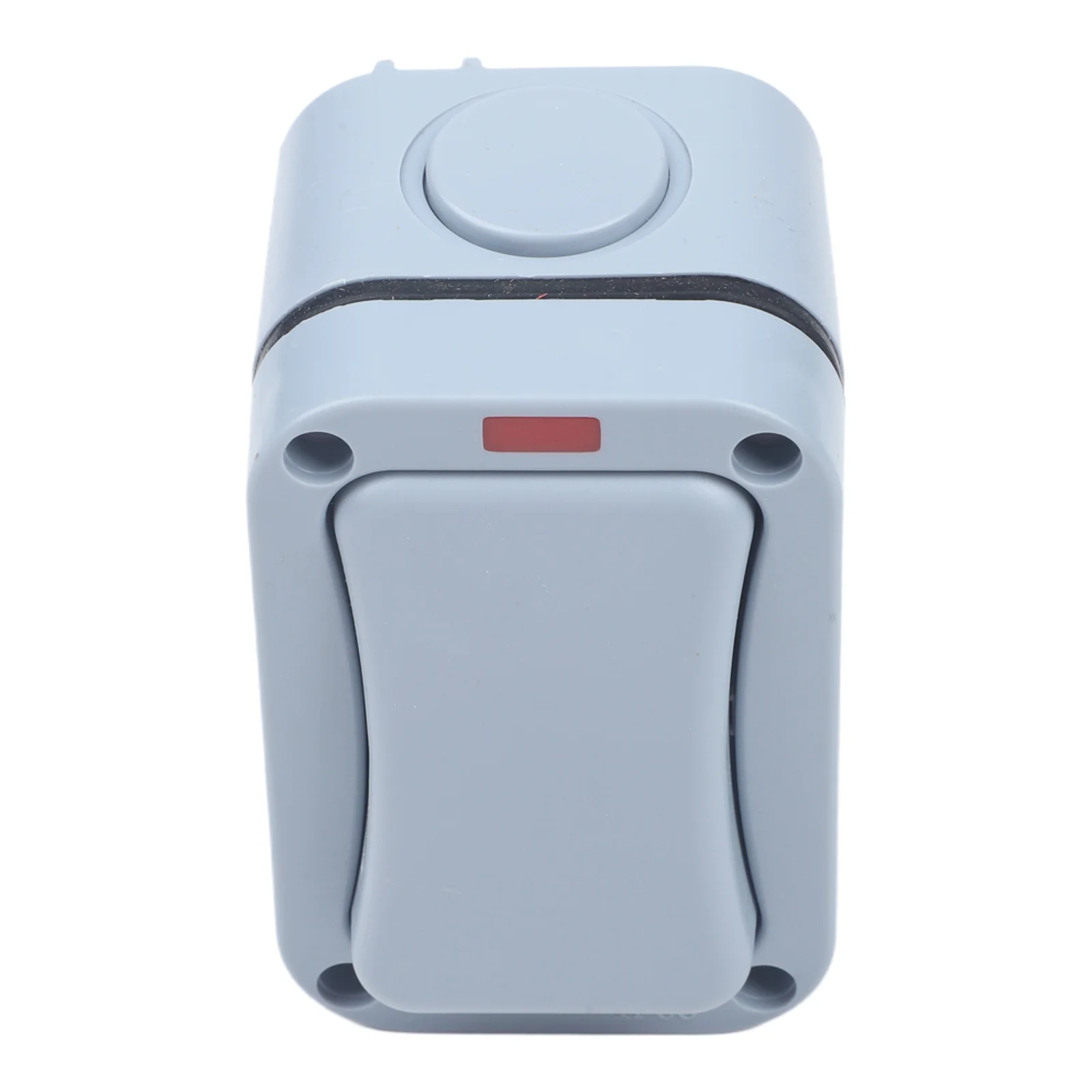 1 Gang For Outdoor Light Switch with LED Power Indicator for Garden Patio Balcony Use IP66 Sealed Rainproof Wall Mounted Switch