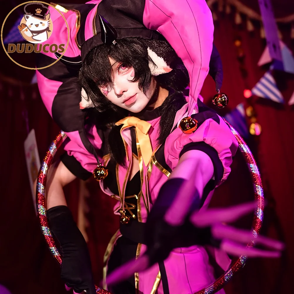 

Colombina Cosplay Costume Uniform Halloween Carnival Party Christmas Play Role Clothes Clothing