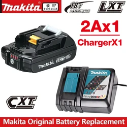 Original Makita 18V LXT 3Ah/6Ah/9Ah Rechargeable Power Tool Battery, Replaceable LED Lithium-ion  BL1860B BL1860BL1850 BL1830