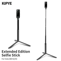 Perche à selfie invisible pour Insta360 tage Bery, accessoires d'extension, trépied le plus récent, ONE X2, Insta 360, One X 3