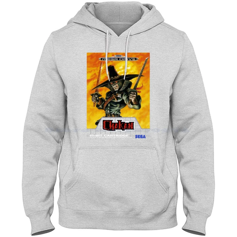 Chakan ( Megadrive Box Art ) 100% Cotton Hoodie Chakan The Forever Man Megadrive Genesis Game Gear Hardcore Retro Gamer