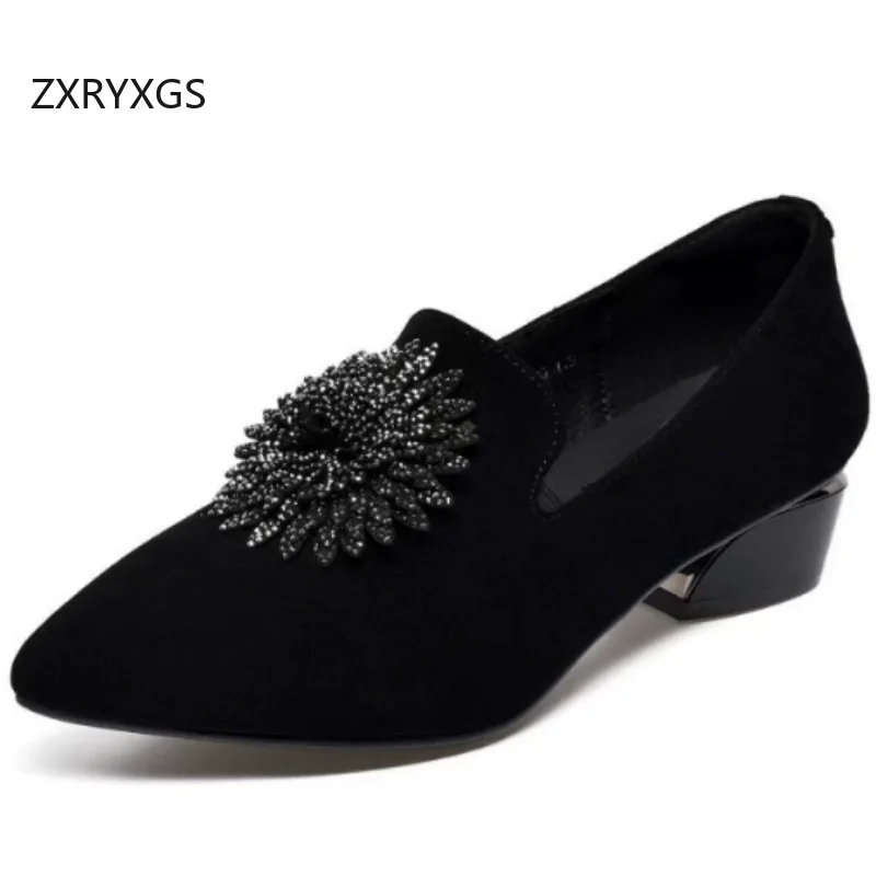 zxryxgs-temperament-elegant-frosted-sheepskin-rhinestone-shoes-fashion-banquet-shoes-2026-new-women-real-leather-shoes-mid-heels
