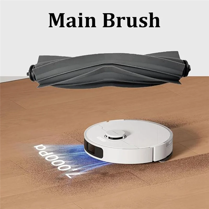 B99A-8PCS Replacement Parts For Mova S10 Plus/ Mova S10 Vacuum Cleaner Accessories Main Brush Roller Side Brush Filters Mop Clot