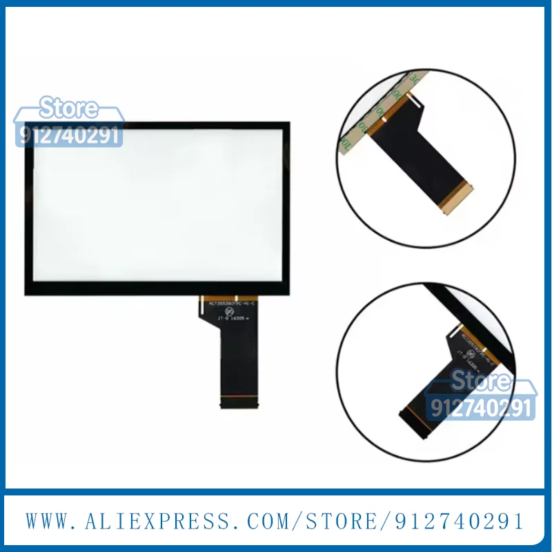 TDO-WVGA0633F00045 TDO-WVGA0633F00039 LCD Touchscreen Voor VWMIB2 MIB200 682 684 680 682C STD2 ZR Centrale Controle Navigatie LCD