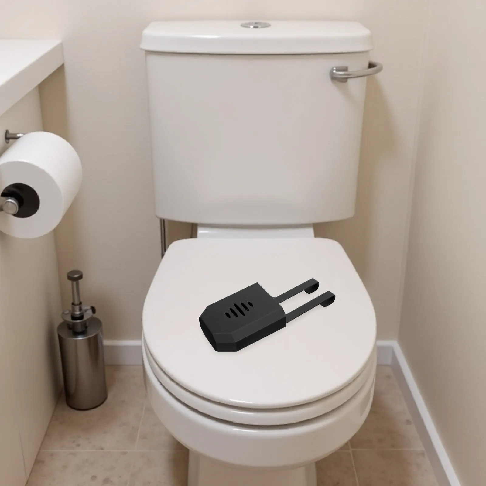 

Держатель для чистящих таблеток для унитаза, крепящийся на бачок - Коррозионностойкий держатель для таблеток - Надежное крепление без использования инструментов