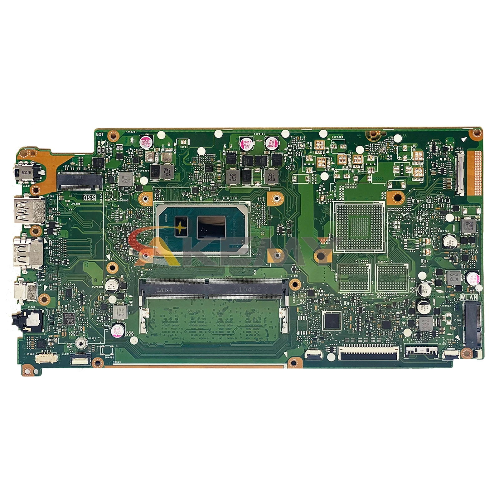 Imagem -04 - Akemy X712ea Placa Principal para Asus Vivobook X712e K712ea F712ea Placa-mãe Portátil com I71165g7 I3-1115g4 Cpu 4g 8g-ram Ddr4