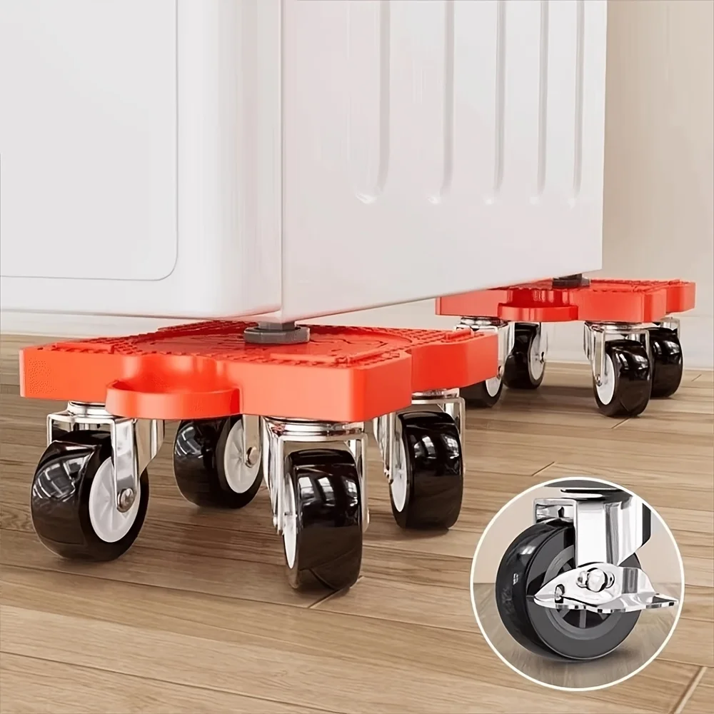 Juego de Herramientas para Levantar y Mover Muebles Resistentes, Deslizadores de Transporte Fácil con Ruedas, Kit de Herramientas Manuales Multiusos