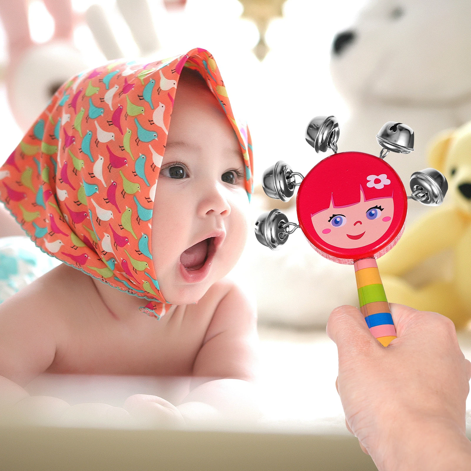 13 stks Muziekinstrumenten Peuter Percussie Speelgoed Baby Houten Vroege Peuter Muzikaal Speelgoed Leren Muziek Kinderen