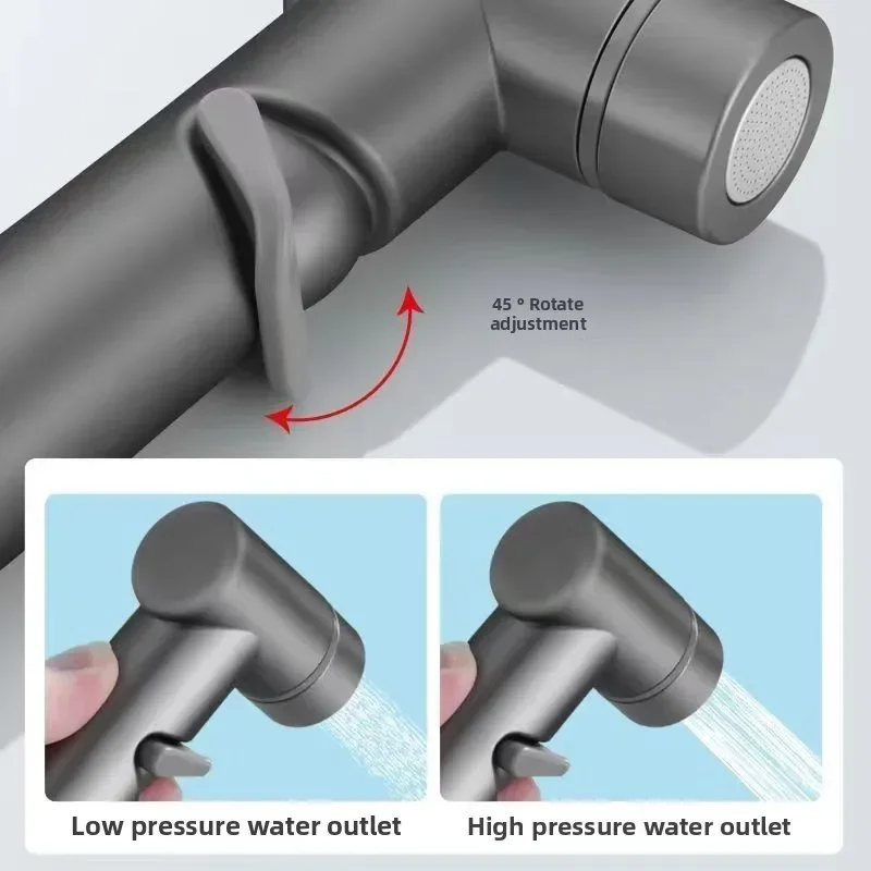 

Гидроклапан «один в два» для унитаза-компаньона, смеситель для смывного пистолета, унитаз из нержавеющей стали, ванная комната под давлением, бытовой