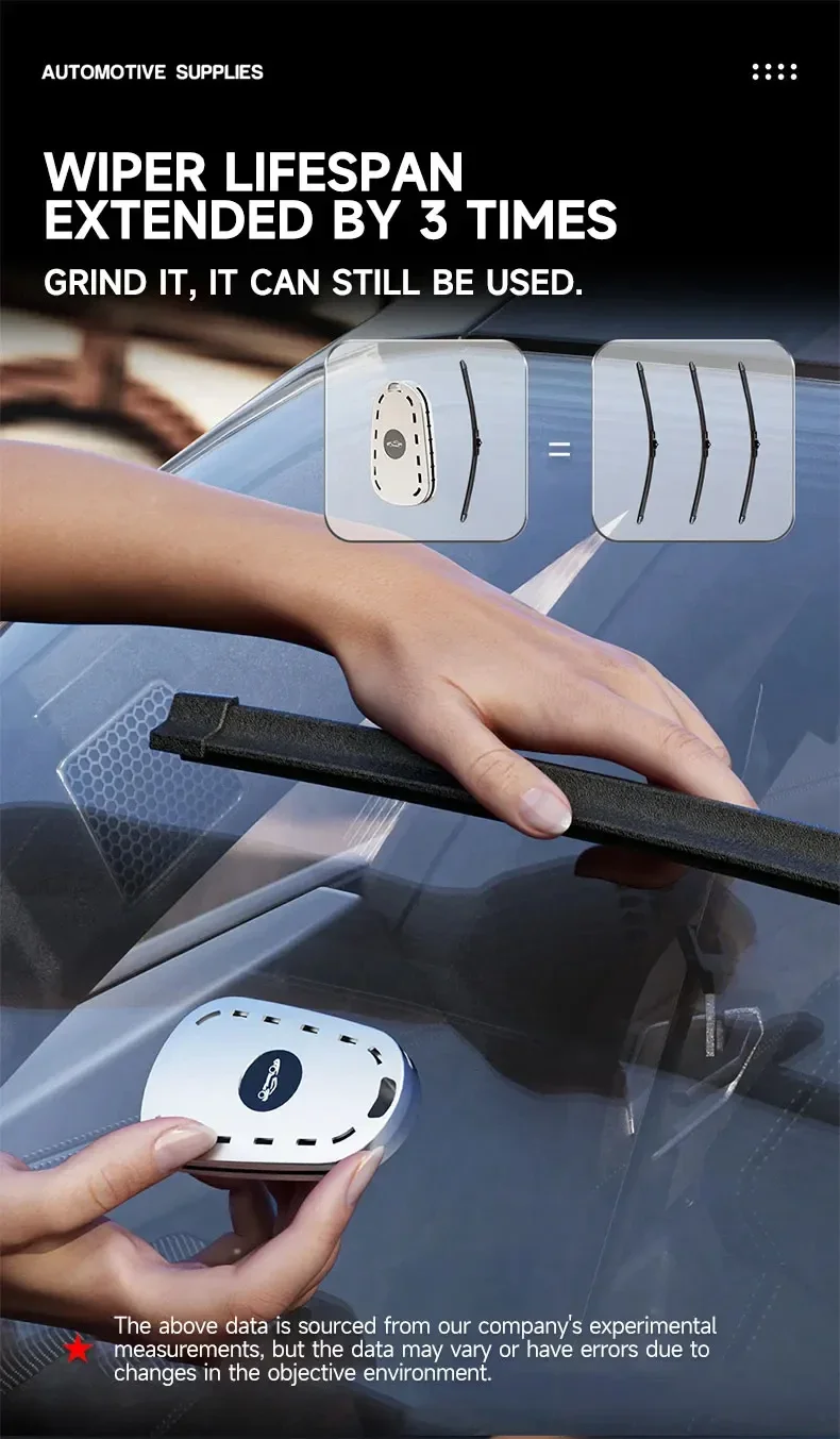 Auto-Scheibenwischer-Reparatur, universell, tragbar, für PKW und LKW, Reparatur von Scheibenwischerblättern ohne Knochen, Gummileisten-Reparatur, Reparatur von Scheibenwischerblättern für die Windschutzscheibe – Detail 8