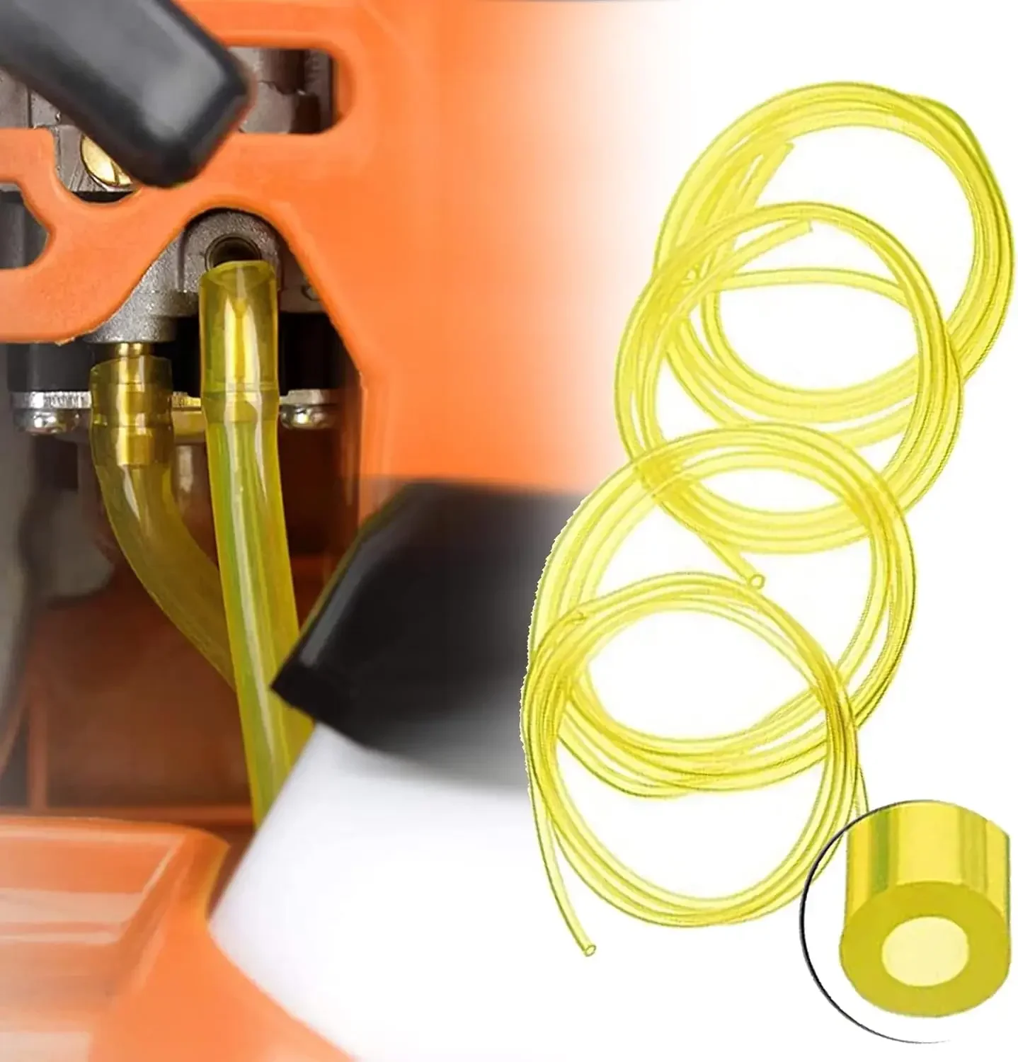 1.5 Meters Petrol Fuel Pipe Line Hose For Strimmers Trimmer Chainsaws Saw Blower Brushcutter Gas Line Pipe Hose Petrol Line