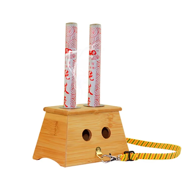 

Moxibustion Box, Bamboo Moxibustion Box，Durable Moxa Stick Holder Moxibustion Tool with Good Insulation Ability
