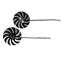 2pcs/Set GAA8S2U GA92S2U,GPU Cooler,Video Fan,For ZOTAC ZT-A30700E-10P,GAMING RTX 3070 Twin Edge,RTX3060Ti AMP White Edition